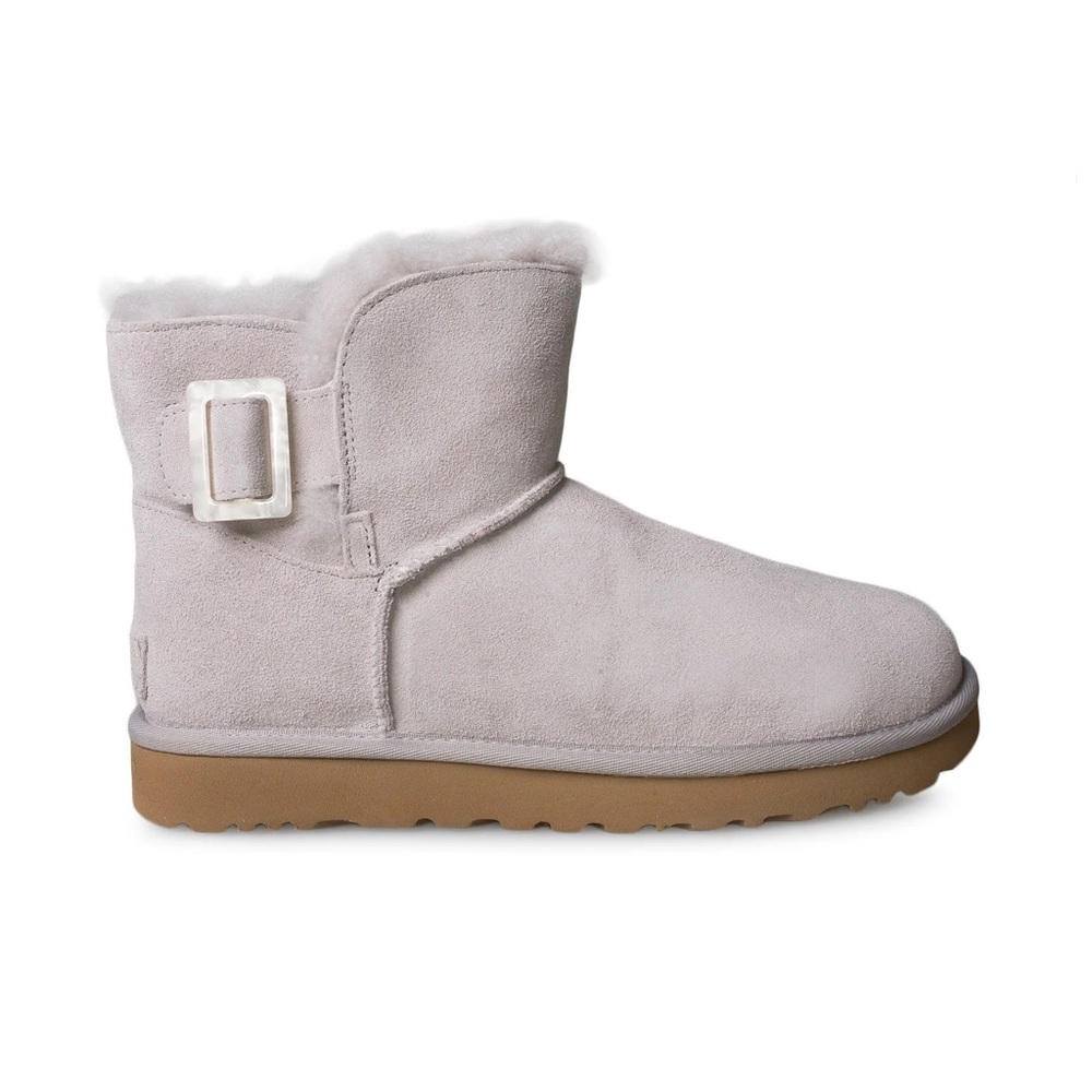 UGG Women's Light Gray Lavender Mini Boots